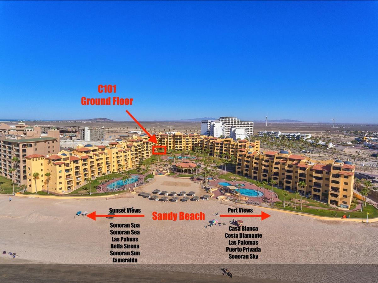 Princesa De Penasco Condo C101 Sandy Beach Puerto Peñasco Eksteriør bilde